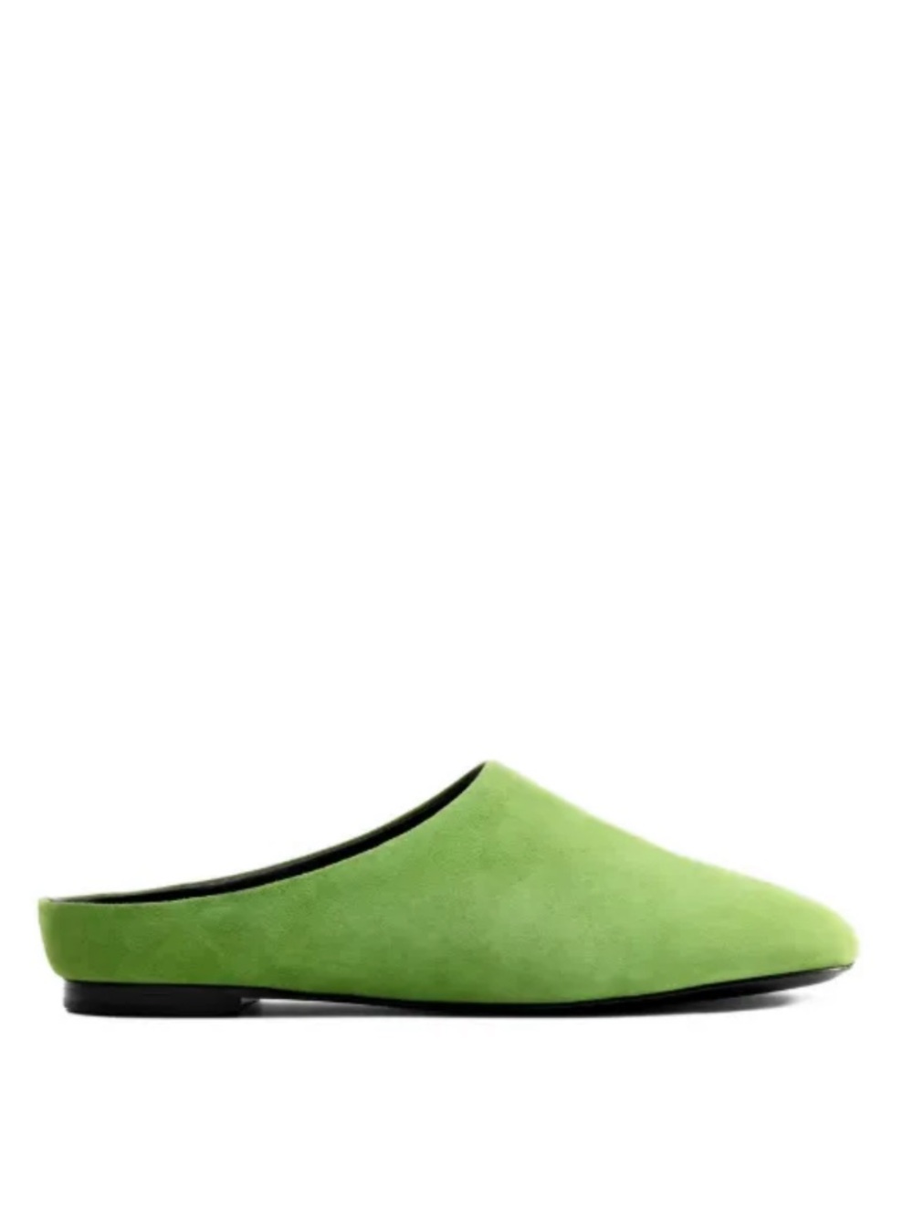 Simon Miller Riad Green Suede Slipper Mules - Picture 9 of 10